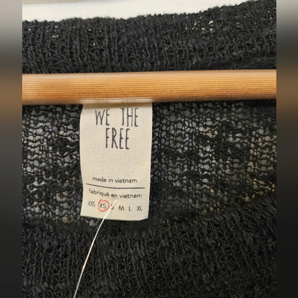 NWT FREE PEOPLE Island Girl Hacci Tee - Picture 3 of 8